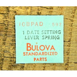 Caravelle Genuine Bulova 10BPAD Date Setting Lever Spring 592 Watch part NEW OLD STOCK