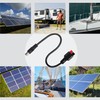 GINTOOYUN 2 Pack DC 8mm Cable with Solar Panel Connector