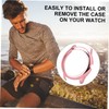 SHINEOFI 1Pc Frame Watch Case Compatible with Haylou Solar Durable