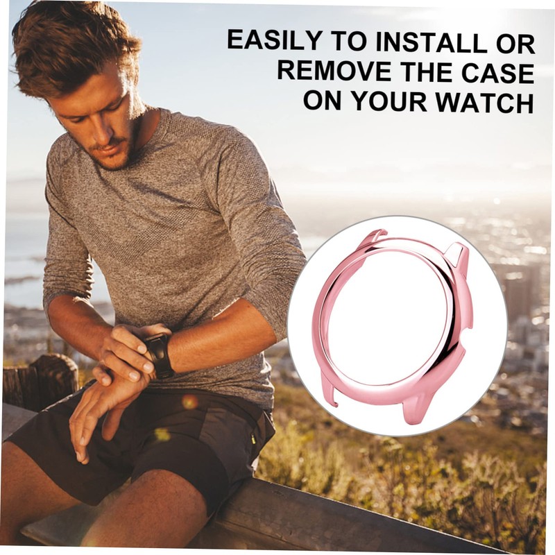 SHINEOFI 1Pc Frame Watch Case Compatible with Haylou Solar Durable