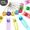 Ruidee 30 Pcs Diaper Pins Cute Smile Face Nappy Pins