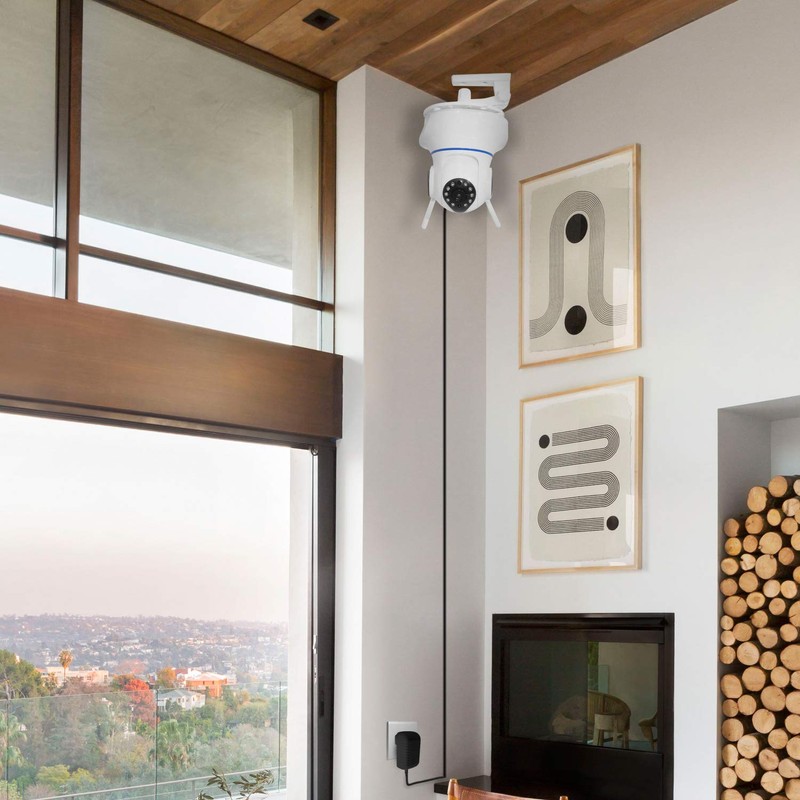 Uogw 3 Pack 25ft/7.5m DC Power Extension Cable 2.1mm x