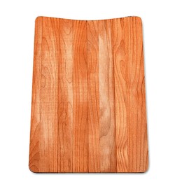 Blanco 440229 Wood Cutting Board (Diamond Equal Double Bowl) Accessory, Red Alder