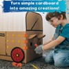 FEMBW Cardboard Construction Kit – 150 PCS DIY STEM Craft