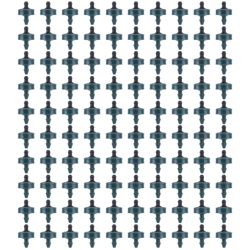 100PCS/Bag 8L Pressure Compensating Drippers Micro Drip Irrigation System Watering