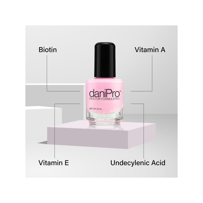 daniPro Doctor Formulated Nail Polish - Forever Girl/Topcoat Duo
