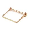10 Pcs Trailer Coupler Pin 1/4 inch Diameter 4inch Long,