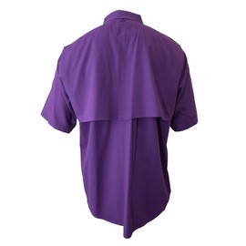 Tiger Hill Men's Fishing Shirt Long Sleeves (2XL, Purple)
