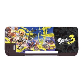 Mitsubishi Pencil Splatoon 3 [Pencil Case] Double-Sided Soft Pen Case/New School Year