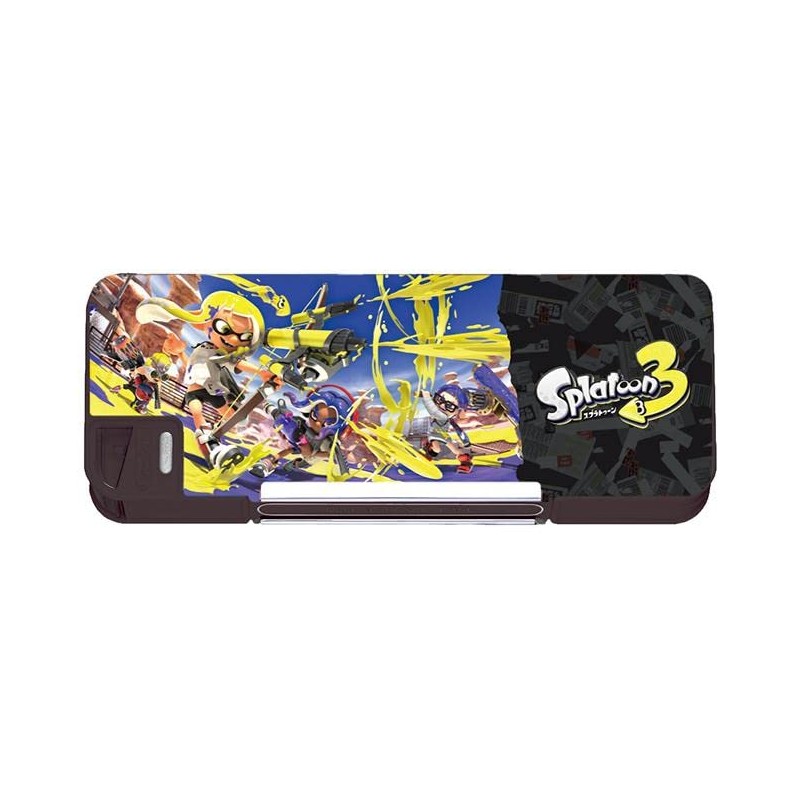 Mitsubishi Pencil Splatoon 3 [Pencil Case] Double-Sided Soft Pen Case/New