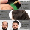Civmo Men toupee Toupee for Men Wigs Hand Tied Swiss
