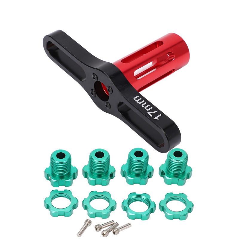 4 Set 17mm Hex Nuts Splined Wheel Hubs with Removal