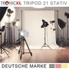 TronicXL 360° Tripod 21 Camera Tripod DSLR Aluminium 130 cm