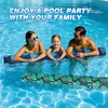 Toggloo Inflatable Swim Pool Noodles, 2 Pack Inflatable Jumbo Pool