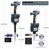 [2025 Upgraded] Yardeen Motion Sensor Sprinkler with Adjustable Head, Water