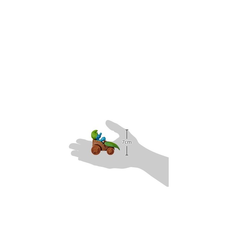 Schleich Smurf in Car