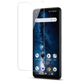 Tempered Glass for Sonim XP Pro 5G Phone (2024, X800), Nakedcellphone 9H Hard Clear Screen Protector Guard [Scratch/Crack Saver]