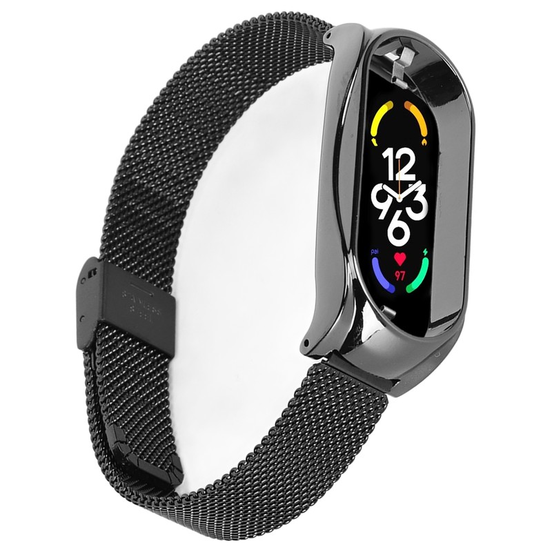 Stainless Steel Mesh Strap Fashionable Breathable Flexible Replacement Band Accessory
