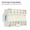 Electric 3 Phase 4 Wire Energy Meter Guide Rail LCD