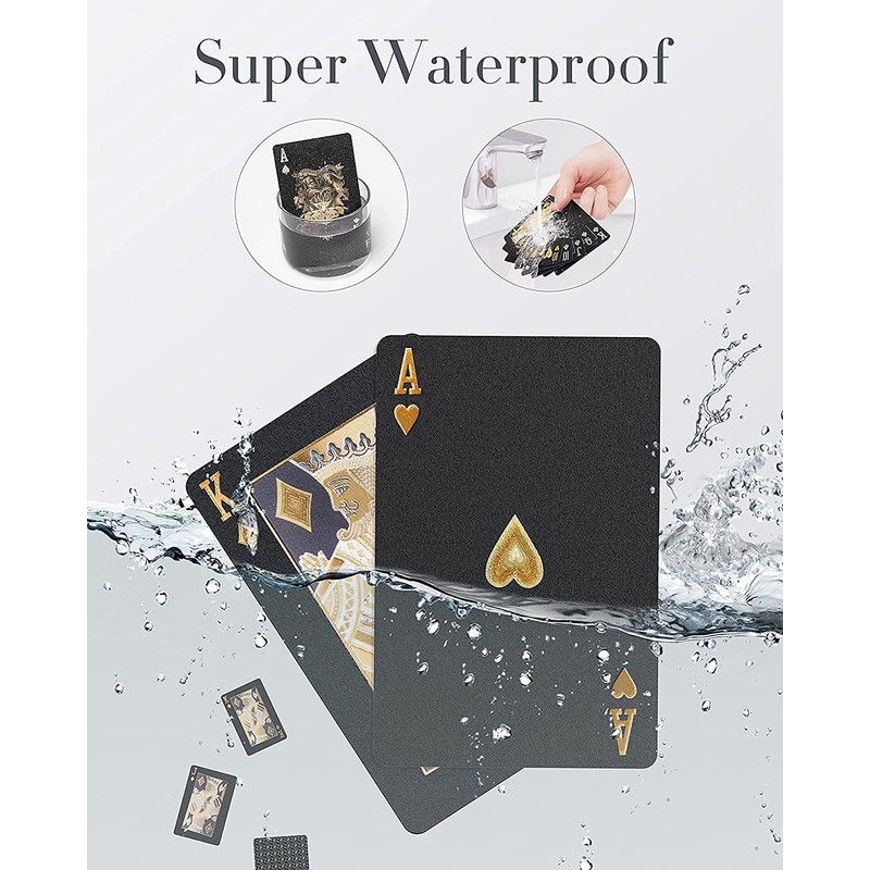 BIERDORF Waterproof Playing Cards Plastic Playing Cards Deck of Cards
