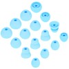 Blue Ear Tips Replacement for Beats Flex Earbuds, JNSA 8