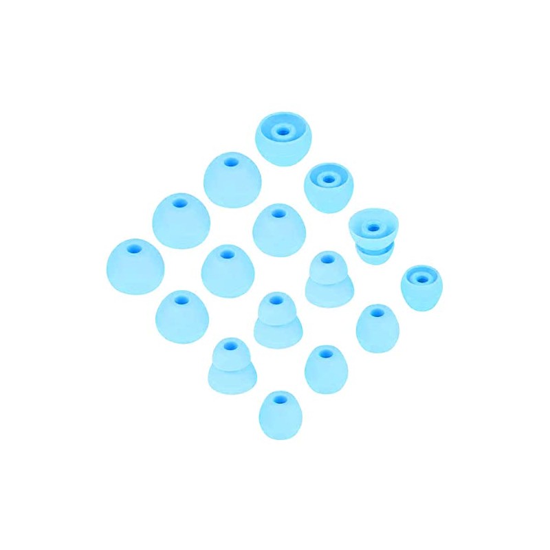 Blue Ear Tips Replacement for Beats Flex Earbuds, JNSA 8