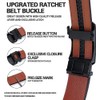DOOPAI Mens Belts Leather Belts for Men Ratchet Belts With