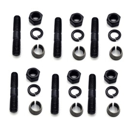 Hconcet 90116-08325 Set of 6 Hub Stud Bolts Fit Compatible with 1975-1997 Toyota Land Cruiser, 1979-1995 Pickup, 1984-1995 4runner