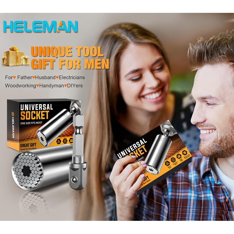 Stocking Stuffers for Men Gifts Christmas Super Universal Socket Tools