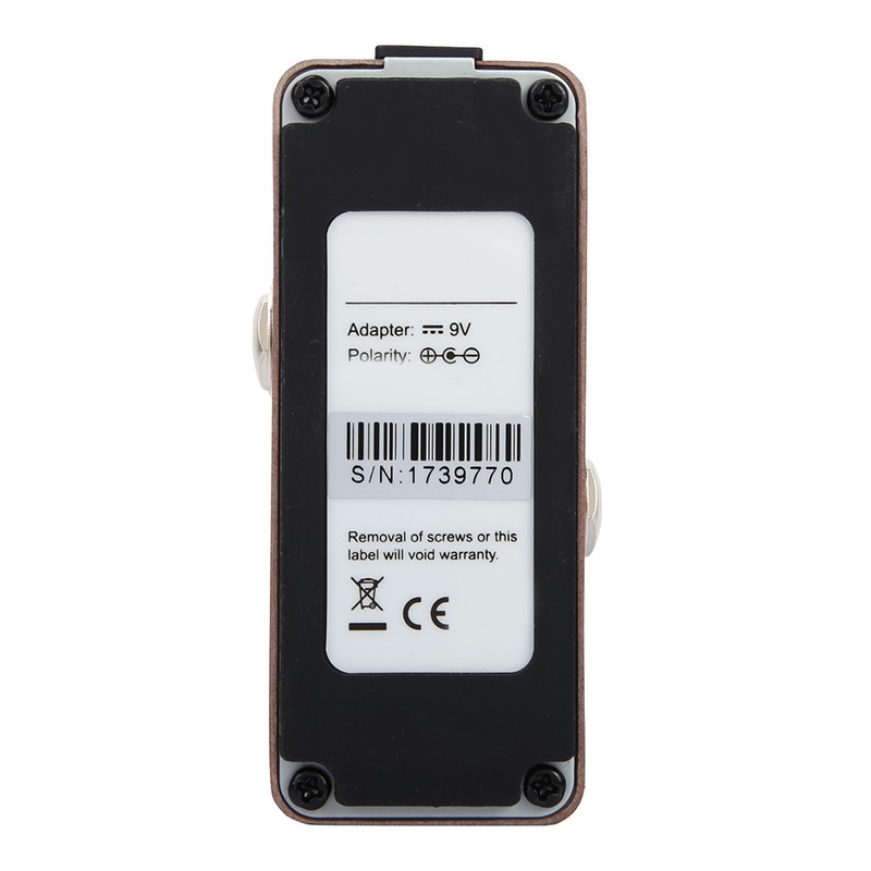 DC 9V/128mA Full Metal Shell Mini Octave Guitar Effect Pedal