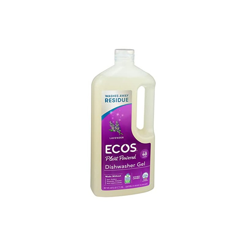 Earth Friendly Wave Dishwasher Gel, Lavender, 40 Fl Oz