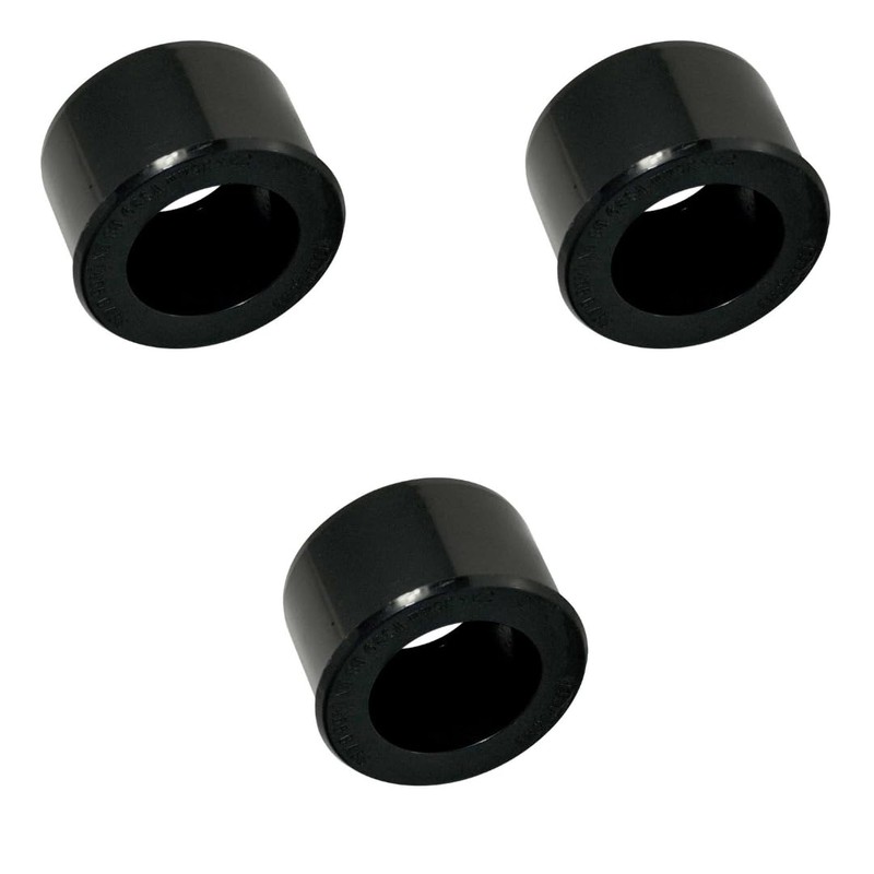 Plumbing Waste Reducer, 40mm to 32mm, Black Solvent Weld, Pack