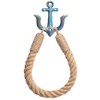 Nautical Toilet Paper Holder Rustic-Industrial Wall-Mounted Nautical Toilet Paper Towel