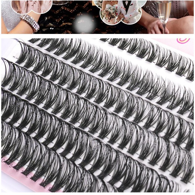 ANURAG Eyelash Bundle 9-17mm Eyelash Bundle Extensions 30+40D Thick Volume