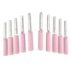 LEXIANG 10pcs Chainsaw Sharpener Grinding Stones 4.8mm 3/16 Sharpening Tool