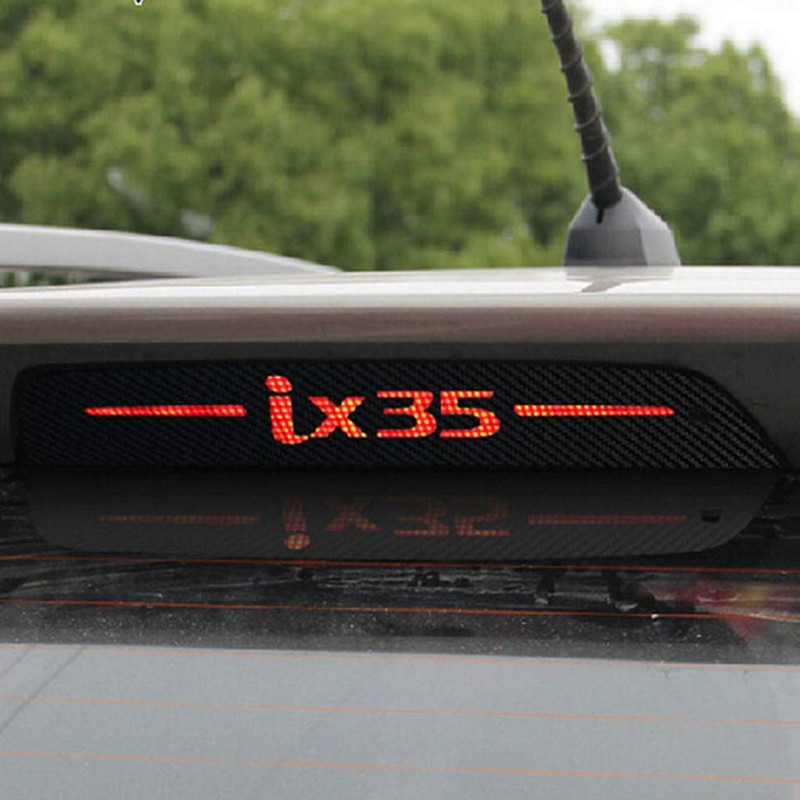 Xuniu Car Sticker, Rear Spoiler Boot Bumper Brake Light Sticker