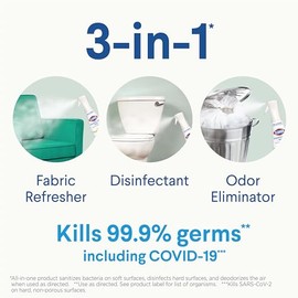 CLOROX Clorox Disinfecting Mist, Lemon and Orange Blossom, 1 Spray and 1 Refill, 16 oz Each