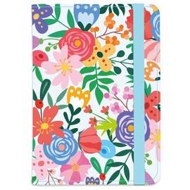 beinkmake Garden Leather Passport Holder Cover Flowers Travel Wallet Passport Case with Credit Card Slots for Women Men Travelling Essentials for Flying