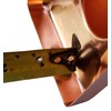 3.5" Copper Ball Post Cap - Fits 3.5" x 3.5"