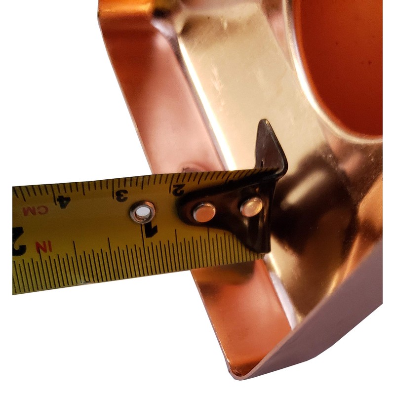 3.5" Copper Ball Post Cap - Fits 3.5" x 3.5"