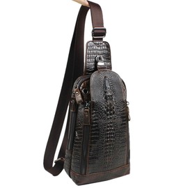 Xieben Sports Nylon Shoulder Bag for Men Women Crossbody Fanny Shoulder Chest Ppack Travel School Business Laptop Cycling Hiking Camping Backpack Daypack Black, #09Coffee