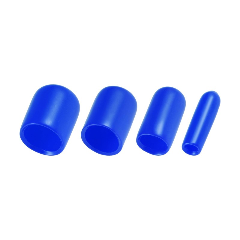 QUARKZMAN Pack of 80 Round Rubber Caps 3 mm 6