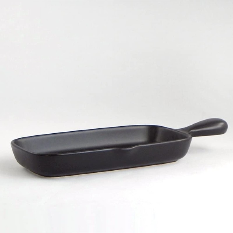 Banko Ware Grill Plate (Half with Heat Resistant Hand)