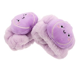 Baluue 1 Pair Cute Washing Wristbands Absorbent Water Resistant Soft Wrist for Face Washing for Couples Friends Comfortable Stylish Arm Bands for Skincare Routine