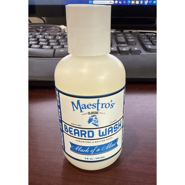 Maestro's Classic NEW Maestro's Classic Beard Wash Mark Of A