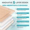 Dimora Silicone Foam Dressing 6"x6" Bedsore Adhesive Border (20 Packs)