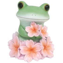 Daikai 72993 Copo Frog Surrounded by Cherry Blossoms