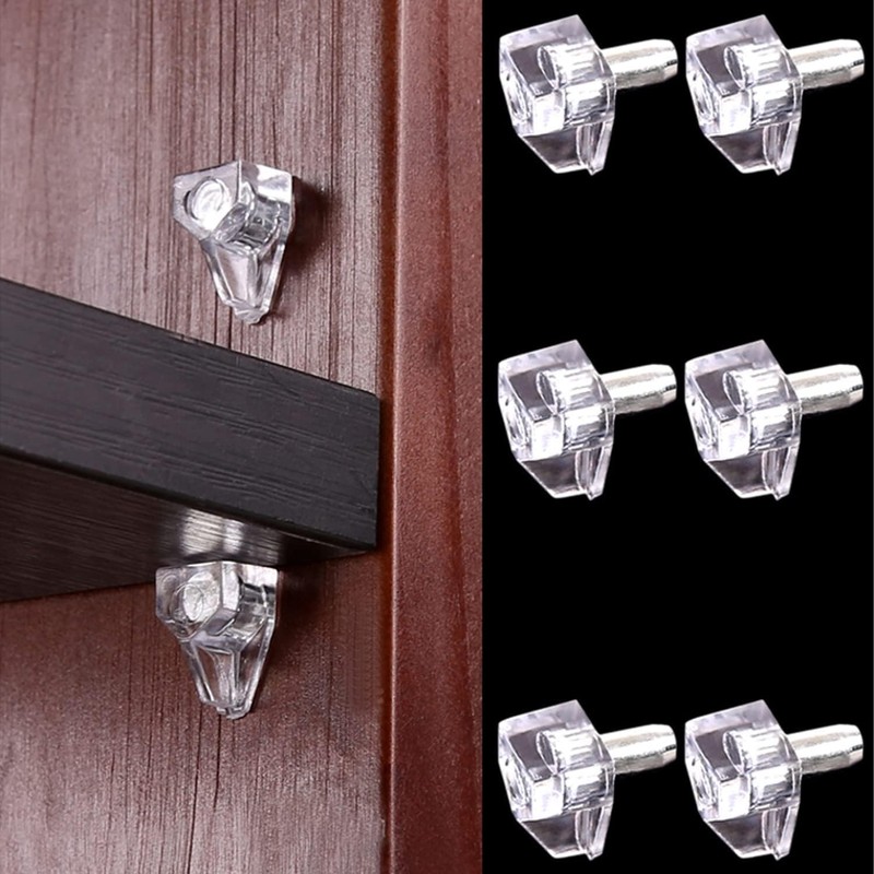100 x 3mm Shelf Brackets Brackets Brackets for Bookcase Display