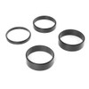 PIT66 4Pcs Air Cleaner Spacer Plastic Compatible with Edelbrock Holley
