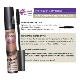 Máscara De Pestañas Waterproof Prosa 4 En 1 ( 13g)